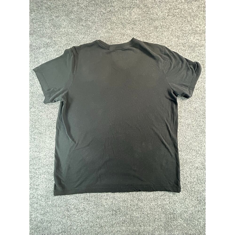 Nike Dri Fit Beast Graphic T Shirt Mens Large Black Orange Athletic Training Tee - Picture 2 of 8